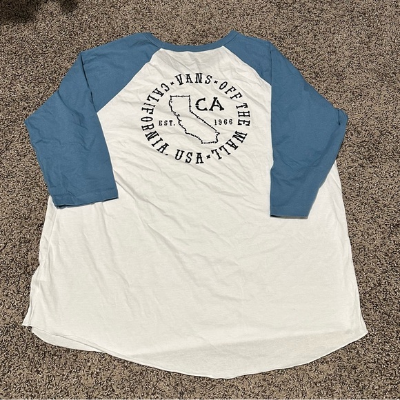 Vans Baseball Tee - Picture 1 of 2